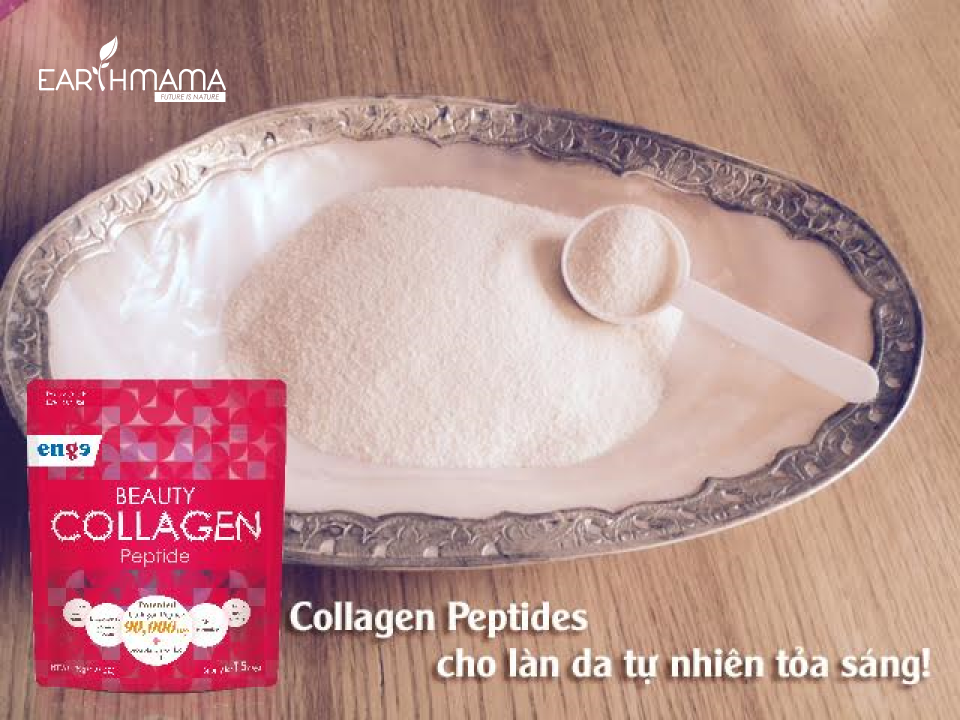 Collagen peptide xóa nếp nhăn trên da, làn da trở nên căng mịn và trắng hồng