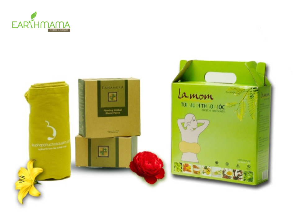 Bộ sản phẩm giảm béo bụng lấy lại vóc dáng sau sinh