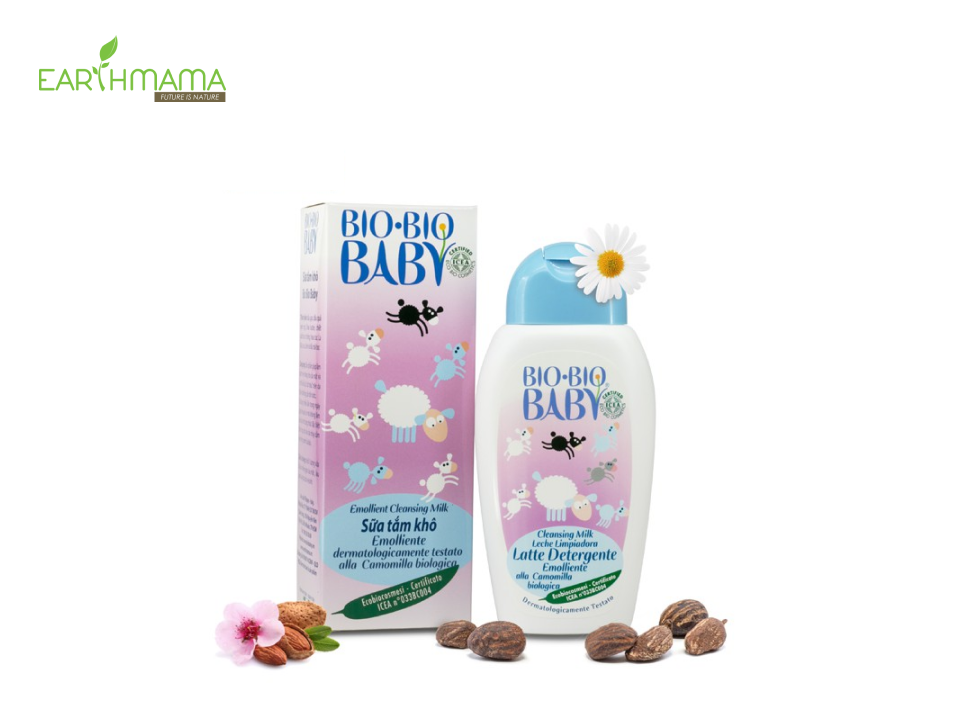 Sữa tắm khô organic Bio Bio Baby cho bé