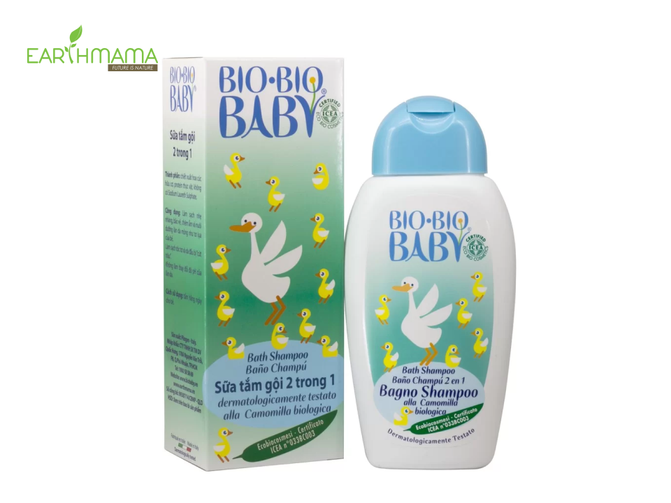 Sữa tắm gội cho trẻ sơ sinh Bio Bio Baby