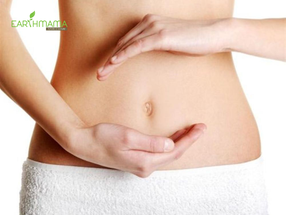 Hỗn hợp muối rang với gừng giúp làm thon gọn bụng sau sinh