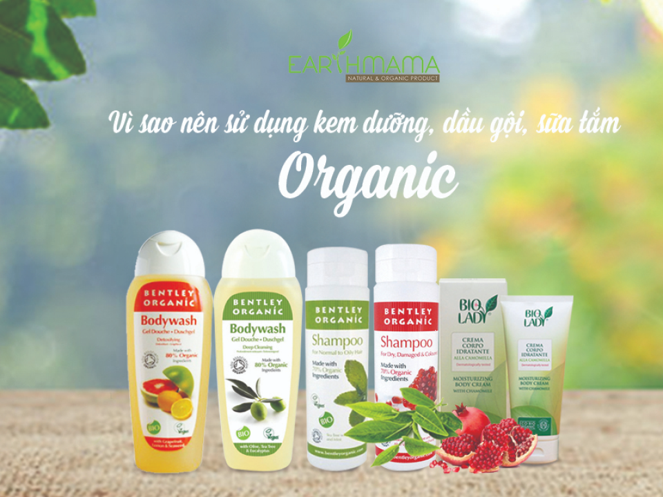 Dòng mỹ phẩm Bentley Organic