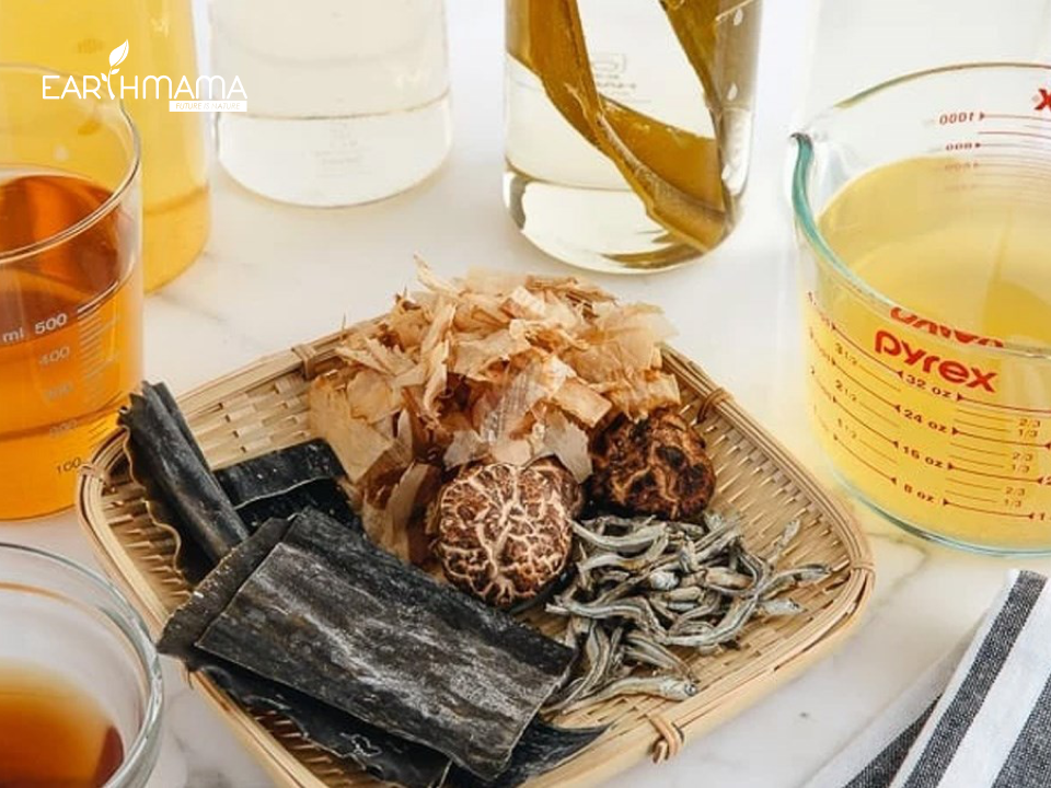Dashi rau củ bổ dưỡng và thơm ngon cho bé