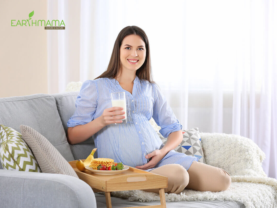 Sữa là thực phẩm chứa nhiều kẽm cho mẹ bầu
