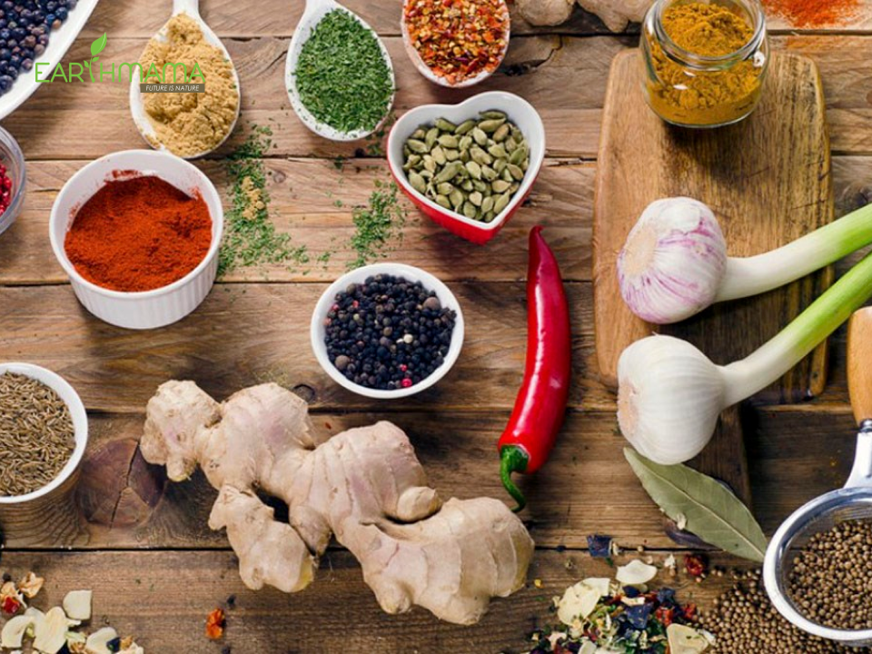 Tổng hợp những gia vị cho bé ăn dặm