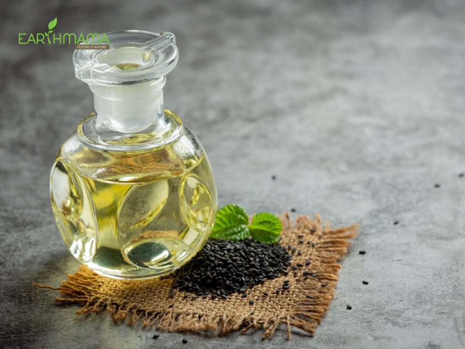 dầu ăn cho bé có thành phần từ mè đen