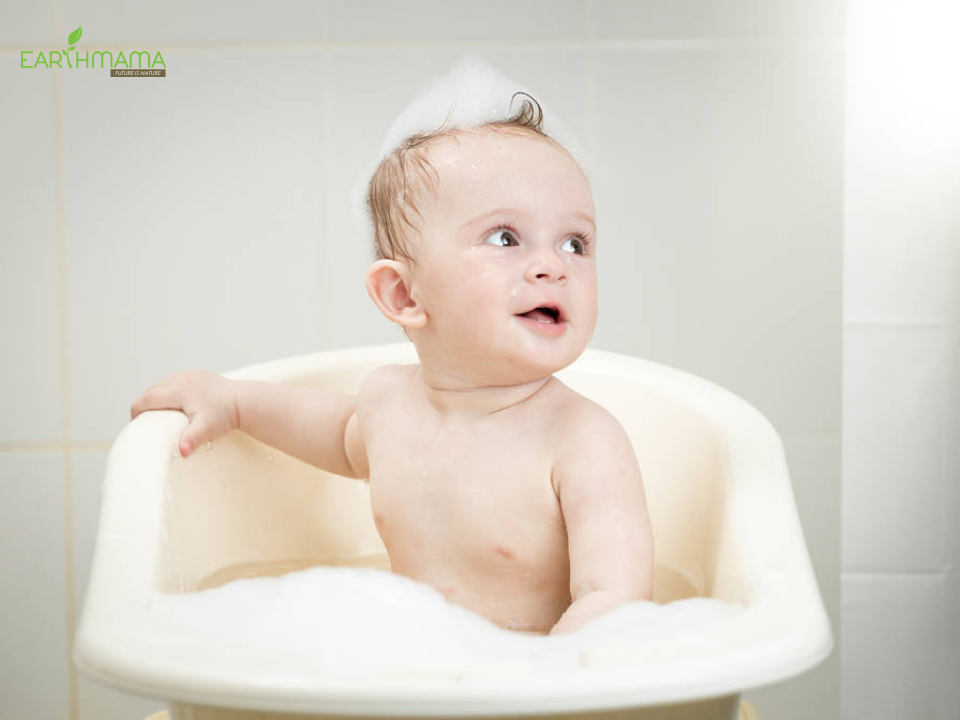 Sử dụng sản phẩm organic cho bé không gây kích ứng