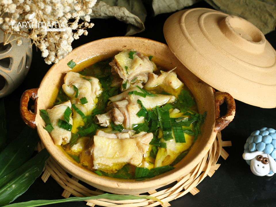 Những món canh tốt cho bà bầu 3 tháng đầu như canh hầm gà