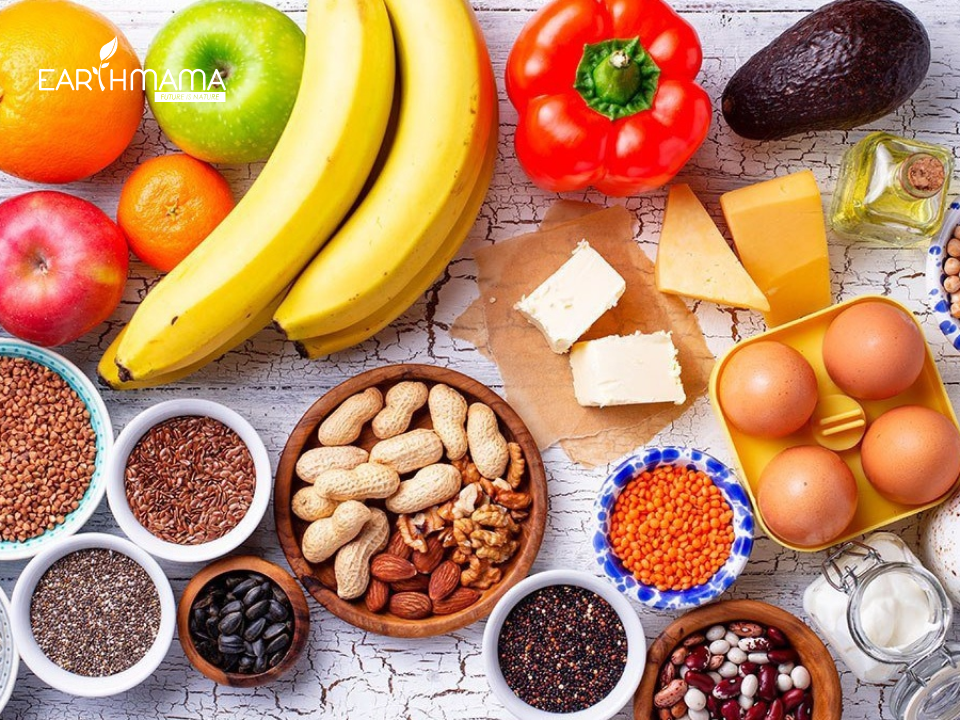 Ăn uống đủ chất dinh dưỡng giúp giảm rạn da tuổi dậy thì