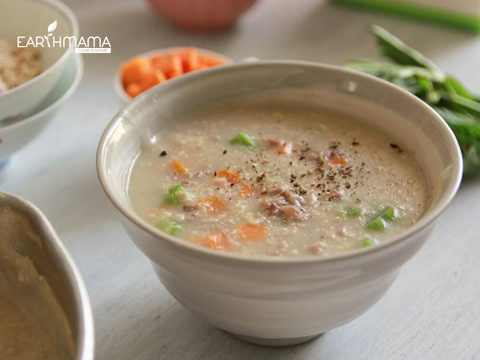 Cách nấu cháo ăn dặm cho bé 6 tháng từ yến mạch giàu dinh dưỡng
