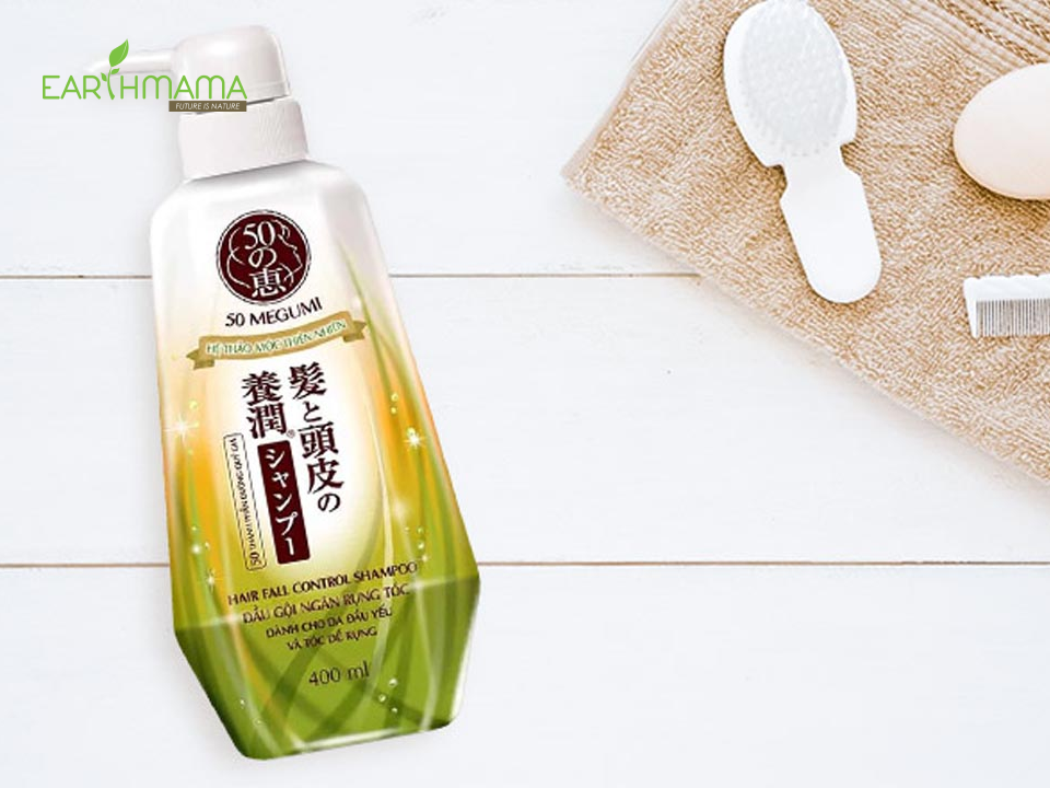 Dầu gội đầu chống rụng tóc 50 Megumi Hair Fall Control Shampoo