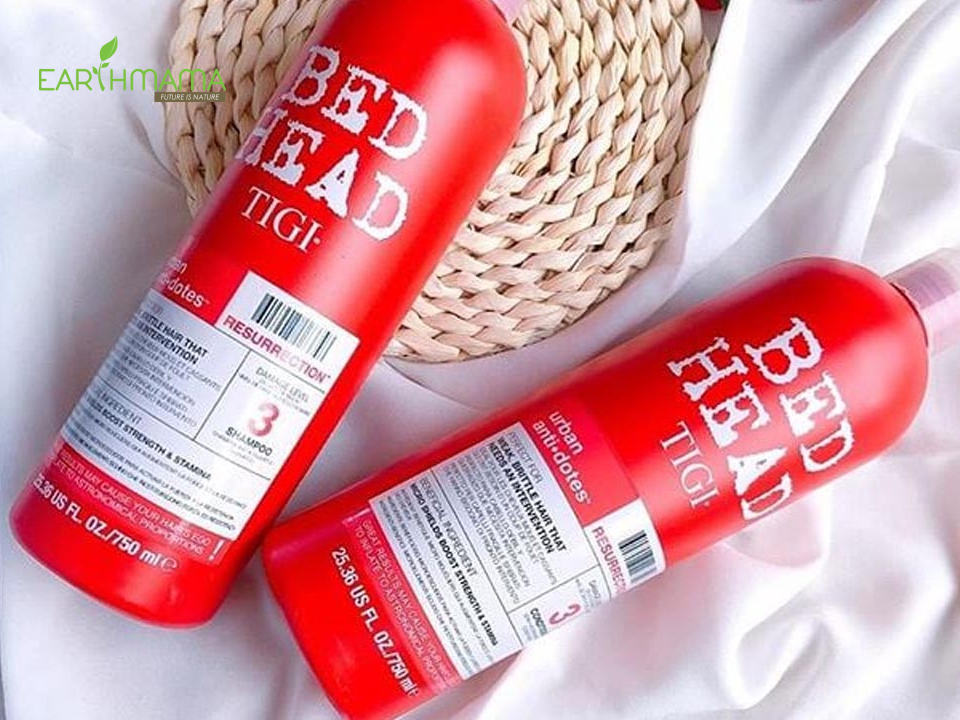 Dầu gội đầu chống rụng tóc Tigi Bed Head đỏ giúp tóc chắc khỏe