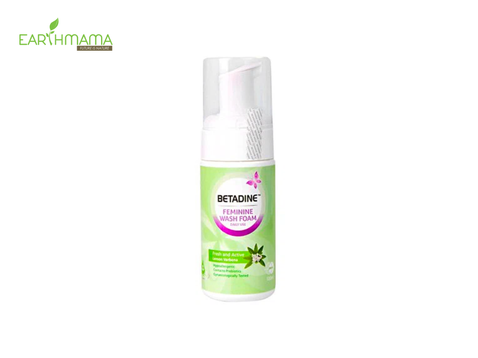 Dung dịch vệ sinh phụ nữ Betadine Feminine Wash Foam Fresh and Active