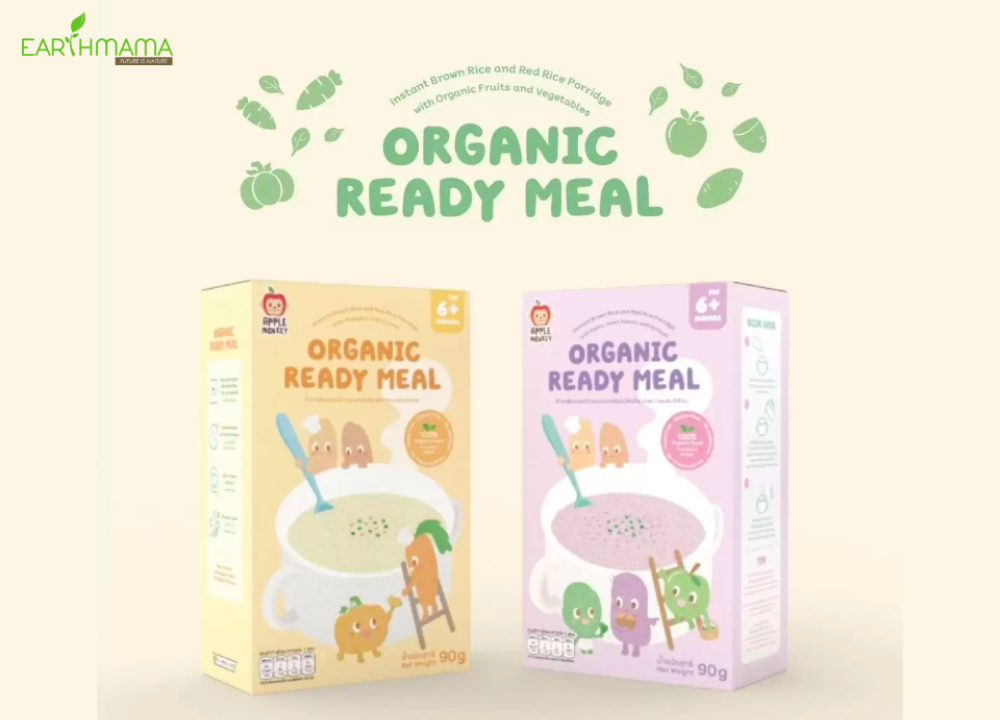 Earthmama chuyên cung cấp cháo ăn dặm cho bé 7 tháng