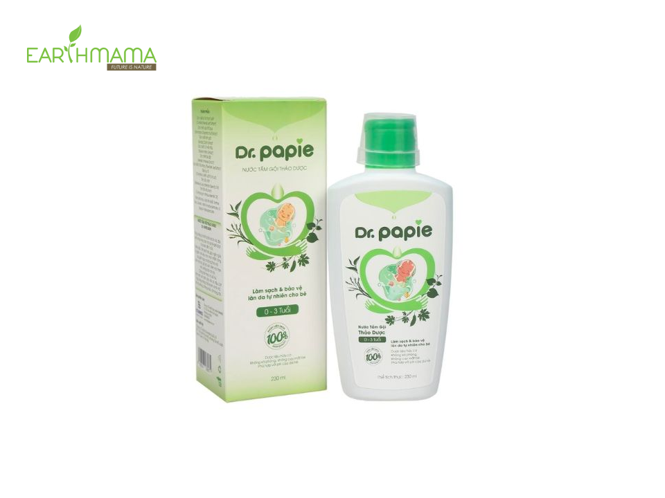 Sữa tắm cho bé viêm da cơ địa Dr.Papie
