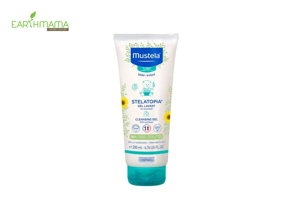 Sữa tắm cho bé viêm da cơ địa Mustela
