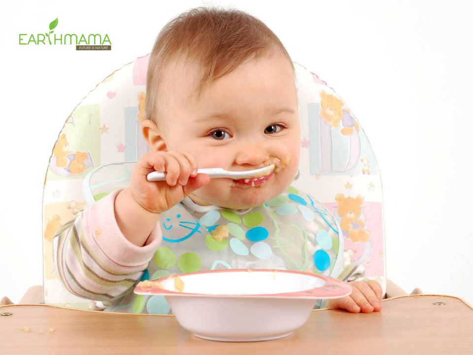 Bột ăn dặm giúp bé phát triển nhai tốt